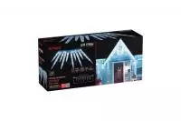 Электрогирлянда-конструктор "Сосульки" VEGAS 24V, 10шт (30см,20см) 40 холодных LED ламп, прозрачный провод, 2м/4, арт. 55037  - фото