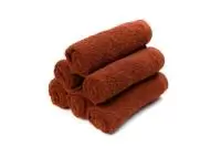 Салфетка махровая, глаждкокрашеная, 30*30, 380 г/м2, цвет: 905-шоколадный, арт. ВТ 30-30Г Шоколадный - фото