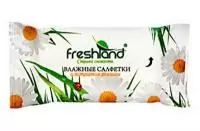 Салфетки влажные "FreshLand"А10 с экстрактом ромашки, арт. 850395  - фото