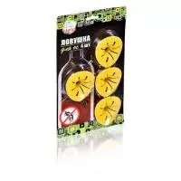 Ловушка-насадка для ос на бутылку HELP 4шт 7,5*6,5*2,7см, арт. 80102  - фото