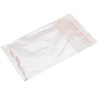 Пакет с клеевым клапаном  8*10+3 1/250 25мк, БОПП Прозрачный - фото