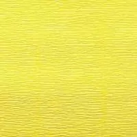 Бумага гофрированная лимонный, Италия 50см*2,5м 140гр. 70рул/тм, арт. CR140/975  - фото