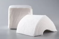 Салфетки бумажные ЭКО белые, тип 100, 1-сл, 24*24см, арт. 275661 Белый - фото