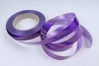 Лента с з/п 2см*50ярд, многополоска фиолетовая Фиолетовый - фото