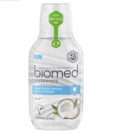 Комплексный ополаскиватель для полости рта BIOMED SUPERWHITE, 250 мл, арт. 109.51018.01 Прозрачный - фото