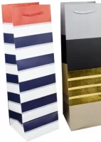 Пакет Люкс 11x38x11 под бутылку, арт. L830  - фото