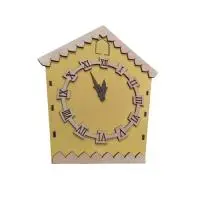 Ящик "Настенные часы" (Желтый) Желтый - фото