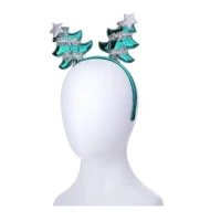 Ободок карнавальный "Ёлочка", S2085 Микс - фото