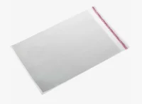 Пакет с клеевым клапаном  7,5*10+3 1/250 25мк, БОПП Прозрачный - фото