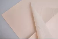 Пленка матовая 58смх58см 20 листов буквы песочный, арт. 84708 Персиковый - фото