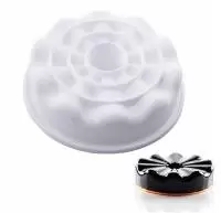 Форма силиконовая 20*5 см 211гр JSC2257 Белый - фото