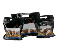 Пакет вакуумный 310*255+2*70  РА/РЕ для гриля 1/100  - фото