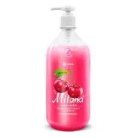 ГрассКрем-мыло жидкое увлажняющее "Milana спелая черешня" (флакон 500мл), арт. 126400  - фото