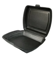 Меню- бокс  1 -секц.1/100 LB-1 ЭКО ЧЕРНЫЙ 250*195*68 вес 7,8 гр Черный - фото