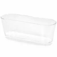 Креманка овальная "Лимончелло" 100мл 1/15 (14)  5079 Прозрачный - фото