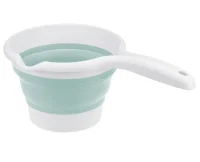 Ковш ФЛЕКС 1л складной Морская волна арт. М 1198 Голубой - фото