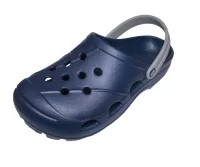 Сабо мужские "Ола" фиолетово-синий/дымчатый серый, 45 размер, арт. СБ-503 Фиолетовый - фото