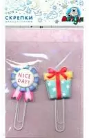 Декоративная скрепка Подарок PCL013 4627124603236  - фото