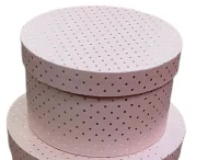 Коробка К602 d22 h12 Розовый - фото