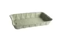 ТЦ20шт Лоток картон 140*90*55 зеленый Зеленый - фото