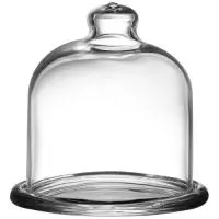 Блюдо для лимона с крышкой БЕЙЗИК 100 мм, арт. 98397B Прозрачный - фото