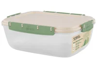 Контейнер для продуктов Green Republic герметичный 1,3л прямоугольный лён, арт. SE2246GR  - фото