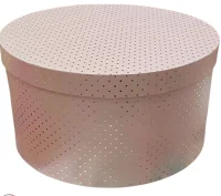 Коробка К602 d18 h10 Розовый - фото