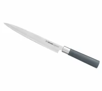 Нож разделочный 21 см, NADOBA, серия HARUTO, арт. 723514 Серый - фото