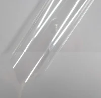 Пленка прозрачная в листах, 70х68 см 50 микрон, 1шт Прозрачный - фото