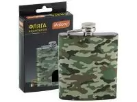 Фляга карманная Mallony F-200K (200 мл, хаки) 985006  - фото