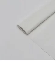 Бумага гофрированная белый, Италия 50см*1,5м 90гр.100рул/тм. арт. CR90/350 Белый - фото