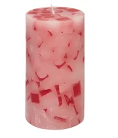 Свеча столбик меланж 70/130 яблоко-корица, арт. 82407061  - фото