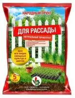 Грунт 5л для Рассады "Народный грунт", арт. 00013864  - фото
