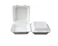 Коробка для бенто-торта белая 150*150*96 1 шт Белый - фото