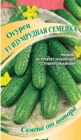 Огурец Изумрудная семейка F1 0,3 г корнишон автор.  - фото
