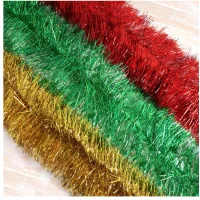 Мишура "Широкая блеск" d-15 см 200 см, микс арт.702636 Микс - фото