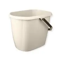 Ведро "Malta" прямоугольное 12л (бежевый флэк), 221233527/04 (16) Бежевый - фото