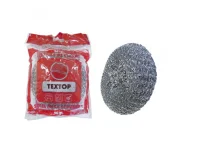 Мочалка из стали для посуды 40 гр. ТЕХТОР, арт. Т012-1 Серебро - фото