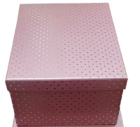 Коробка К565 21*29*11 Розовый - фото