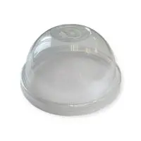 Крышка купольная Д90мм, 50шт, арт 3006П Прозрачный - фото