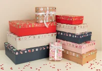 Коробка Сладкий Новый Год, с блестками, 14,5*10*5 см Разноцветный - фото