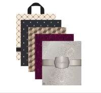 ТЦ5штСумка-пакет 35*31 петл.ручкой 90мкПерфекто Микс Микс - фото