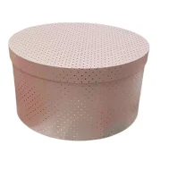 Коробка К602 d29 h15 Розовый - фото