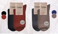 Носки женские TURKAN Ассорти (теплый кашемир) р.36-41 арт.6135 Микс - фото