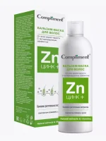 Бальзам-маска ТМ Compliment "ЦИНК+" для волос от всех видов перхоти 200мл  - фото