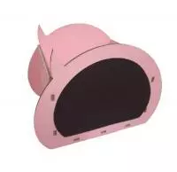 Ящик для цветов и подарков, с меловой пленкой "Бабл №2" (Розовый) Розовый - фото