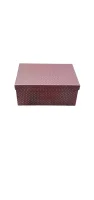 Коробка К565 20*26,5*10 Розовый - фото