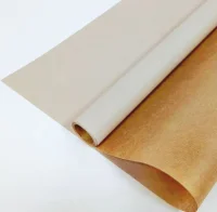 Бумага крафт цветочная Белая 70см*10м. 40 г/м2 22шт/уп, 32533ПУ  - фото