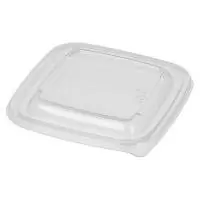 Крышка для контейнера Р1212 (250,375,500мл) 1/50 ПЭТ, арт. 00000010117 Прозрачный - фото