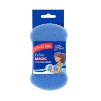 Губка пористая силиконовая  А1 MAGIC You'll love /48/12, арт. 60311 Синий - фото
